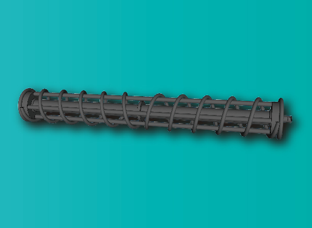 Spiral Return Roller